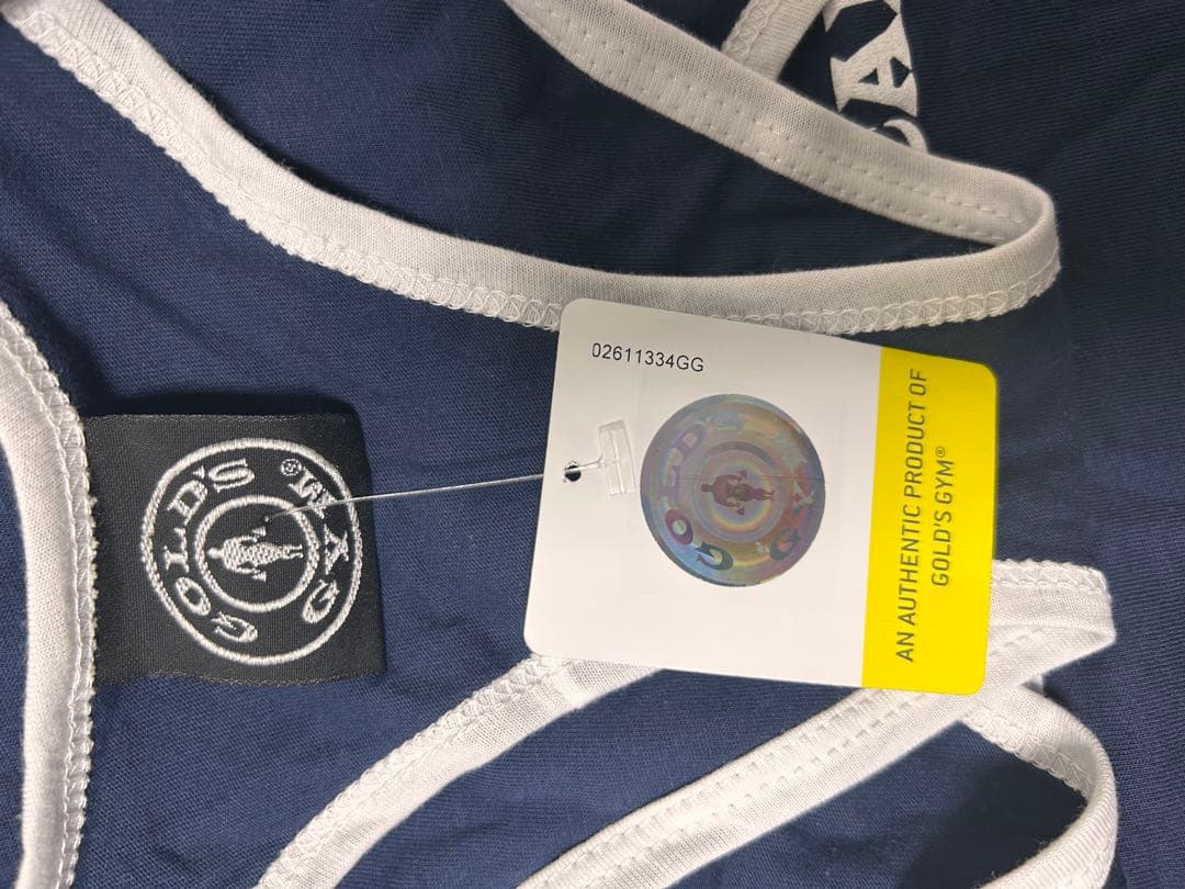 年末セール！ベニス限定ゴールドジムタンクトップ M