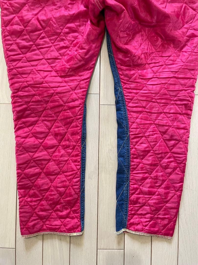 キャピタル サルエルヌーベルパンツ (デニム × キルティング) サイズ M