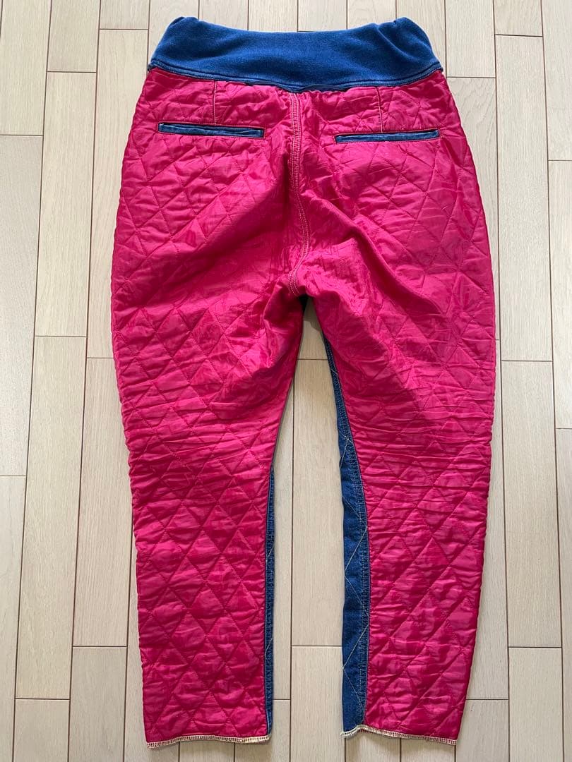 キャピタル サルエルヌーベルパンツ (デニム × キルティング) サイズ M