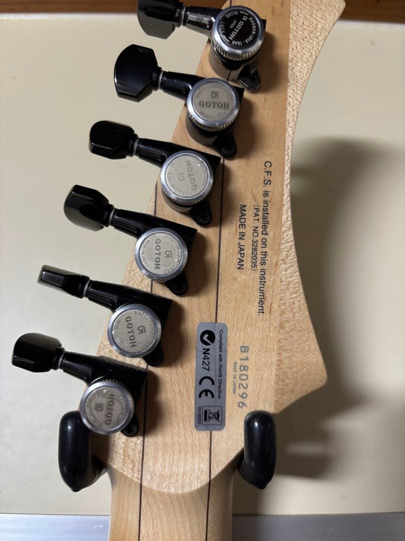 FGN エレキギター ホワイト jmy-ash-m