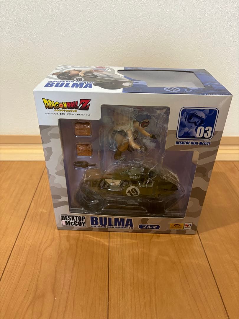 未開封 ドラゴンボール デスクトップリアルマッコイ 03 ブルマ