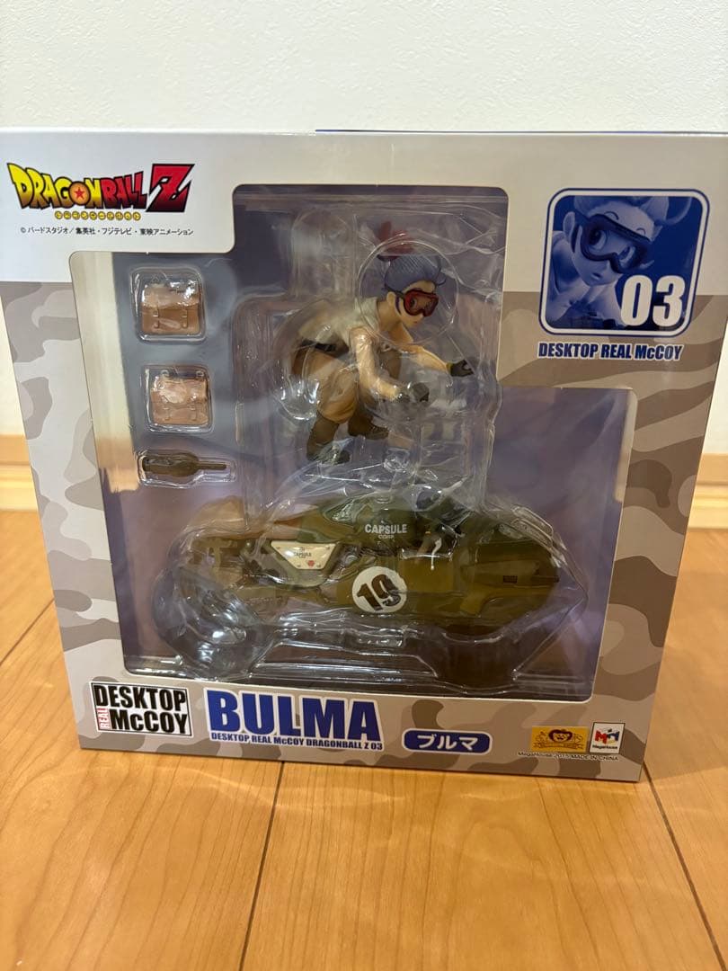 未開封 ドラゴンボール デスクトップリアルマッコイ 03 ブルマ