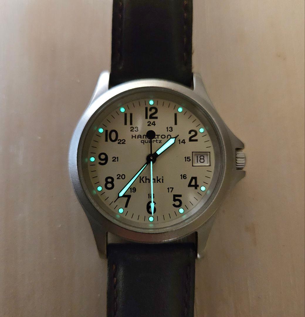 値下✕ 90s ハミルトン カーキ 9445B アナログ腕時計 クォーツ
