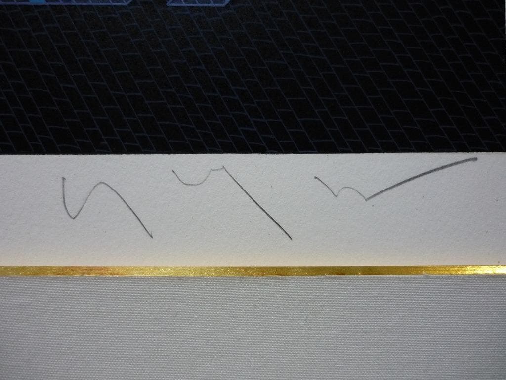 ★版画★ヒロ・ヤマガタ　シルクスクリーン　泥棒2★S44