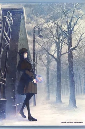 FLOWERS Innocent Grey タペストリー　2種　バラ売り不可