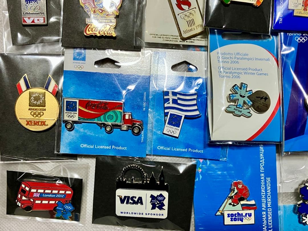 オリンピックピンバッジ 35個まとめ売り 非売品多数