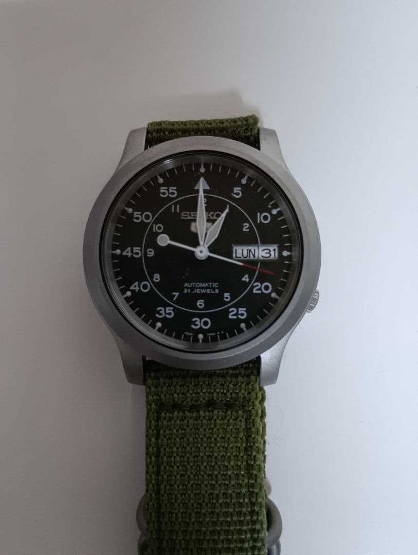 SEIKO5 自動巻き腕時計 7S26-02JO セイコー5 ダイバーミリタリー