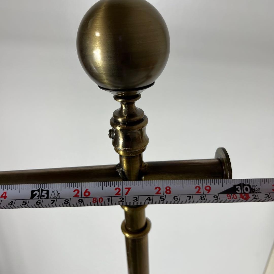 ② アンティーク　ゴールド　ハンガーラック ビンテージ　アイアン　幅90cm