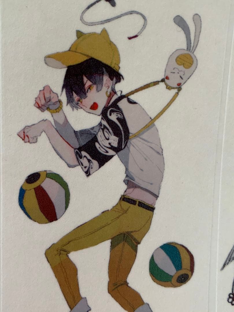 海外　人物　マスキングテープ　 さくしゃ2 五重紗　(和紙）