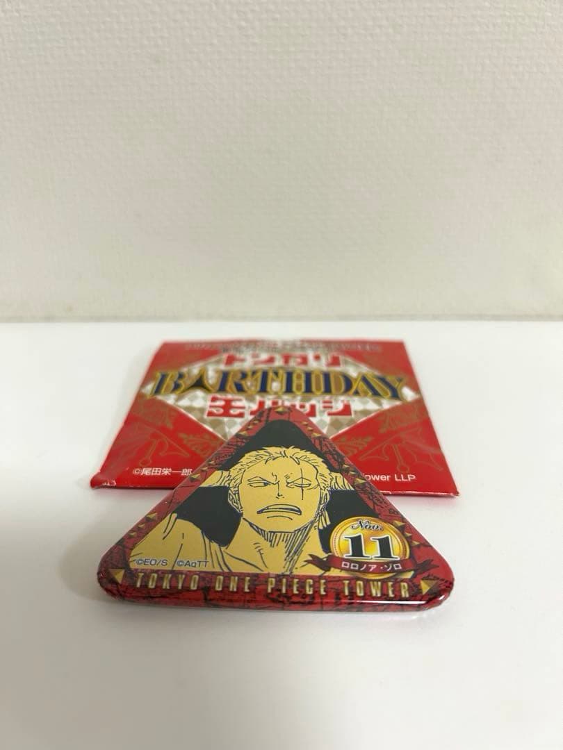 東京ワンピースタワー　トンガリ缶バッジ　ゾロ③