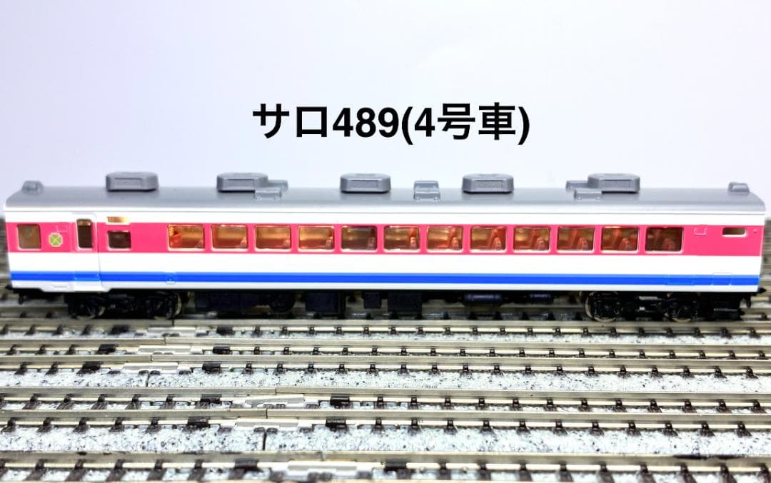 ＊絶版 希少モデル＊『489系 白山 9両フル編成』室内灯・TNカプラー装備