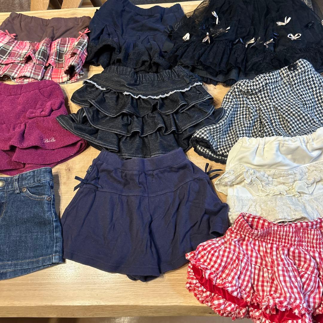 う*に様 [サイズ100]ブランド女の子スカート10点セット