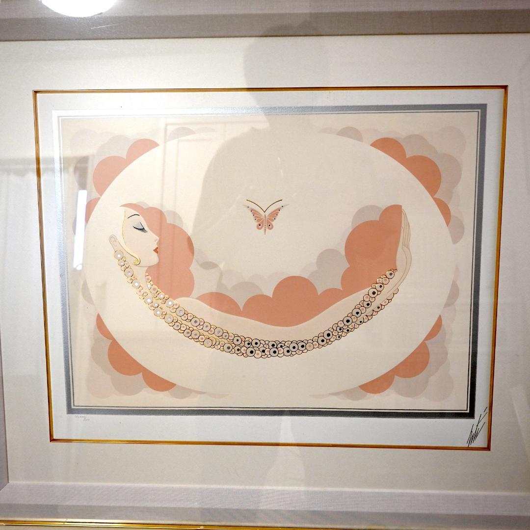 【特価！】エルテ（Erte） ルポーズ シルクスクリーン