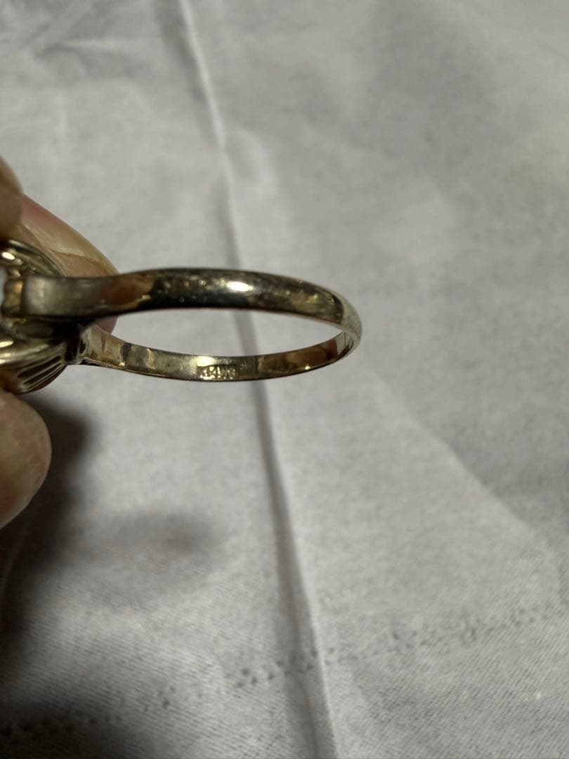 K14WGパールリング総重量2.85g