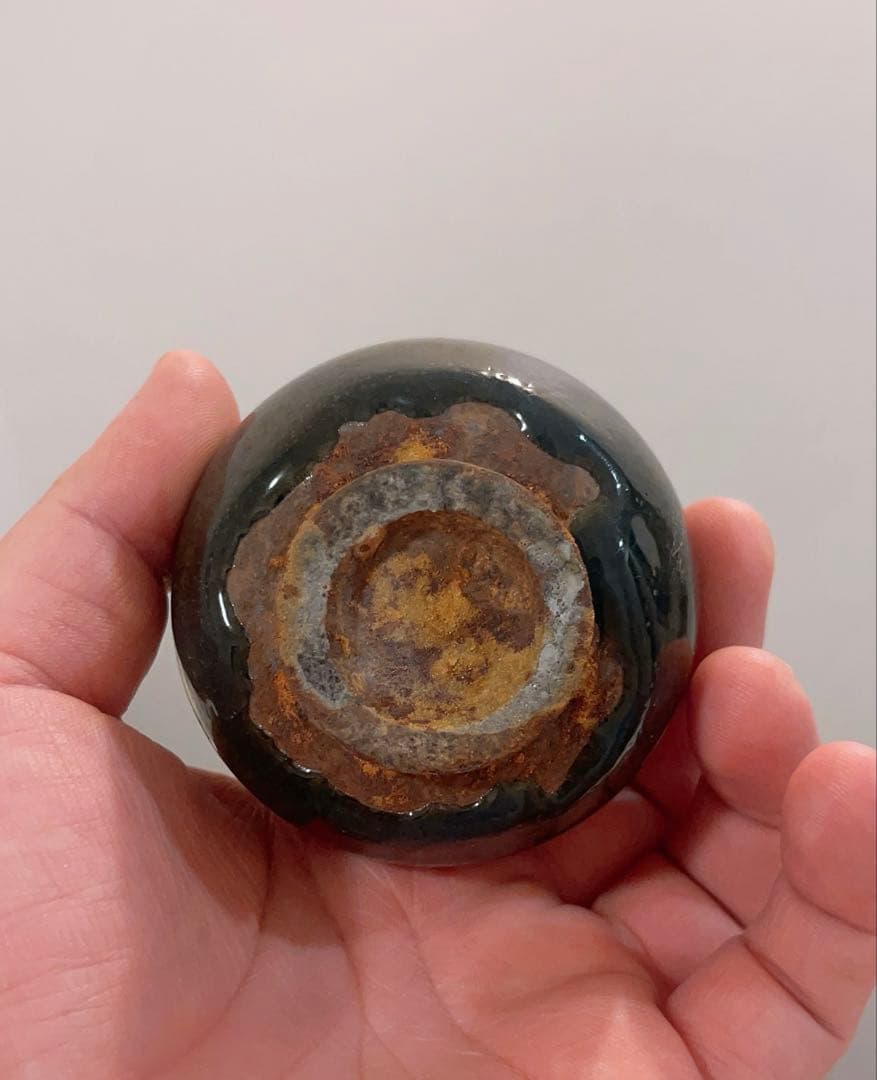 鈞窯玉壺春瓶　骨董品　古美術　陶芸　酒器