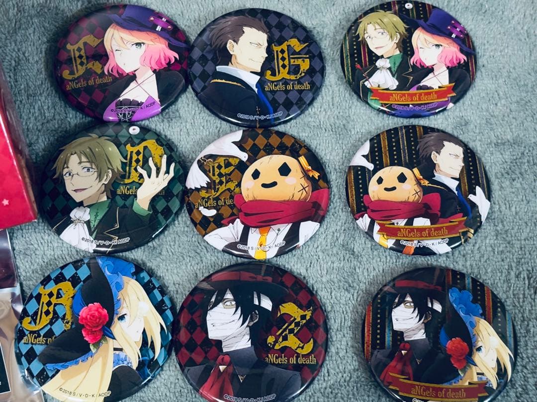 殺戮の天使 缶バッジ Ver.Circus Troupe AGF