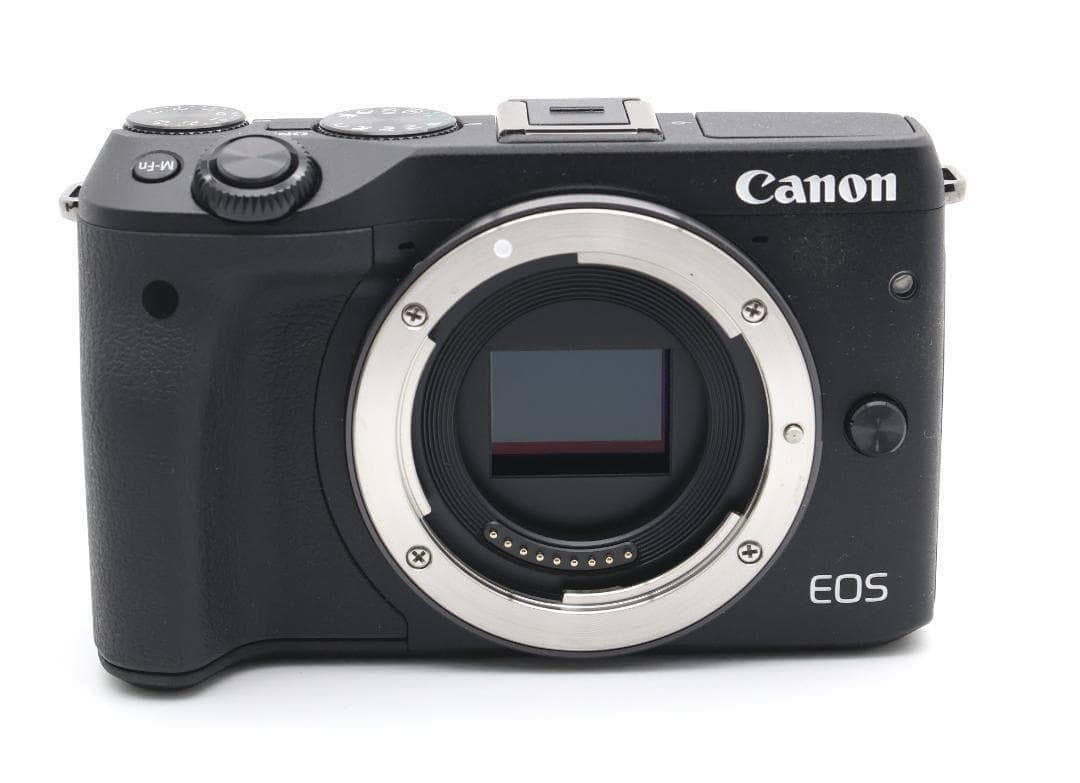 ■完動品 ほぼ新品 Canon EOS M3 ミレーレス一眼