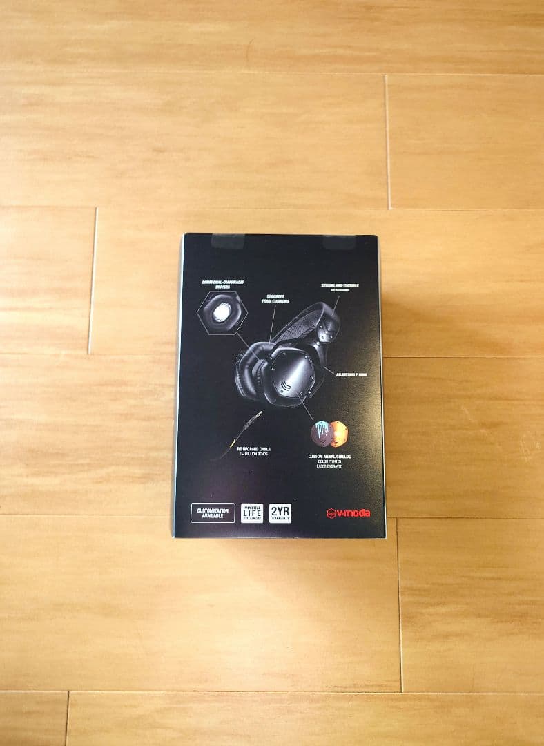 【未開封品】V-MODA Crossfade LP2 ブラック DJヘッドホン