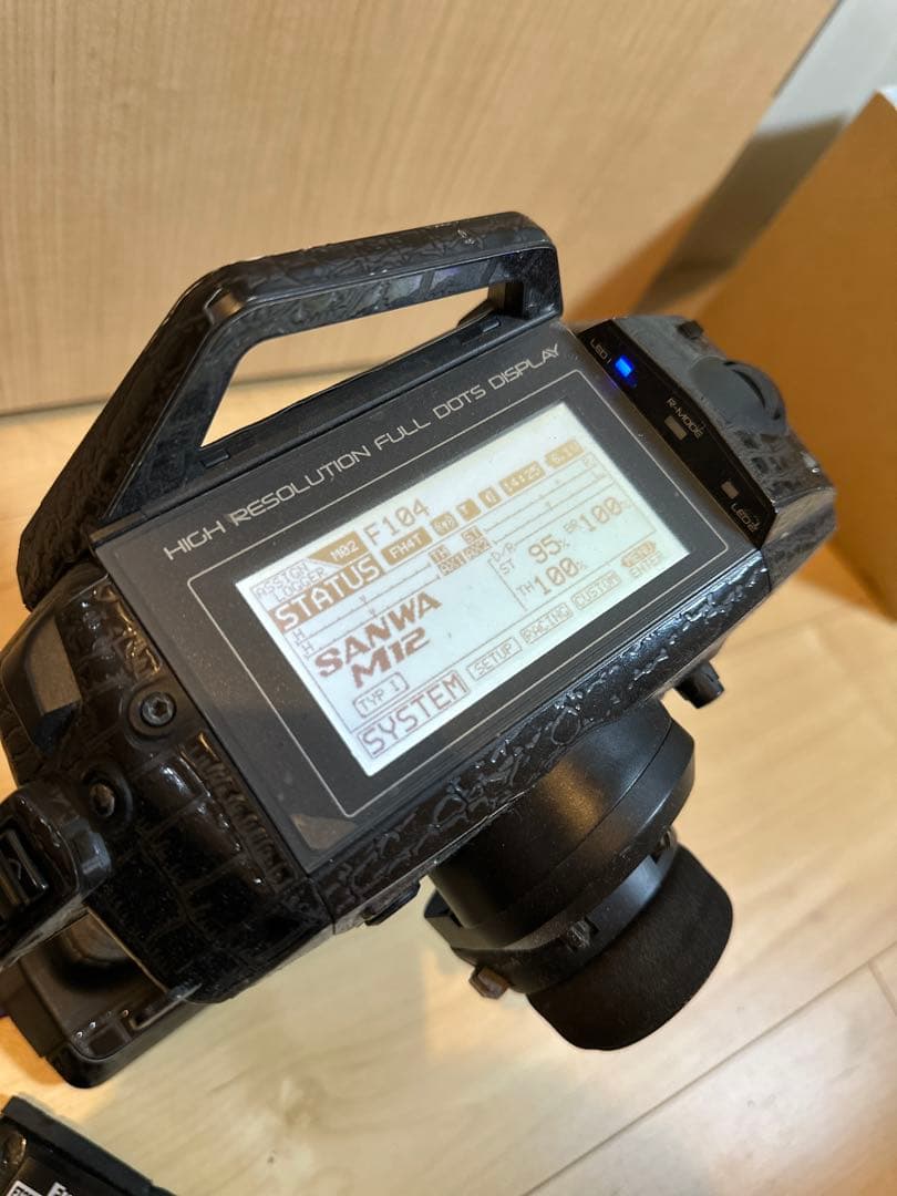 タミヤF104PRO メカ、プロポ付き