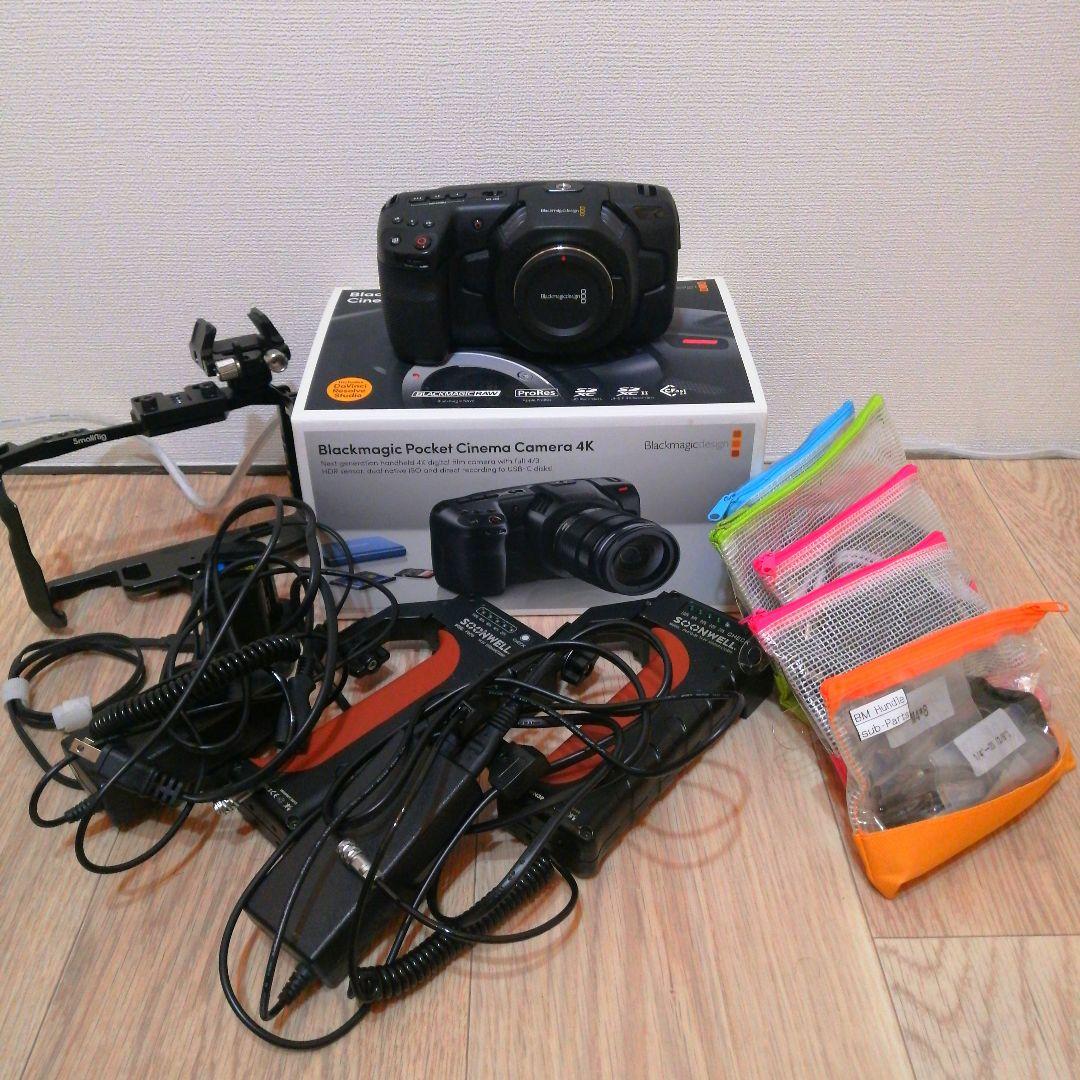 付属品多数 Blackmagic Pocket Cinema Camera 4K