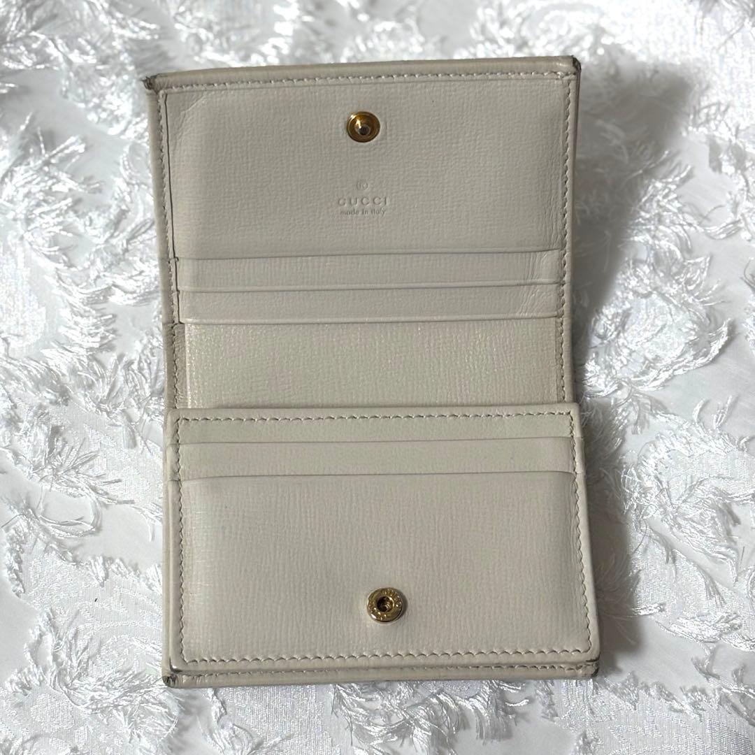 GUCCI グッチ 二つ折り財布 ホースビット GGスプリーム