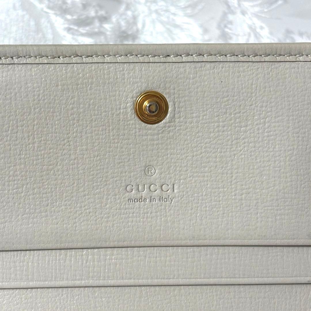 GUCCI グッチ 二つ折り財布 ホースビット GGスプリーム