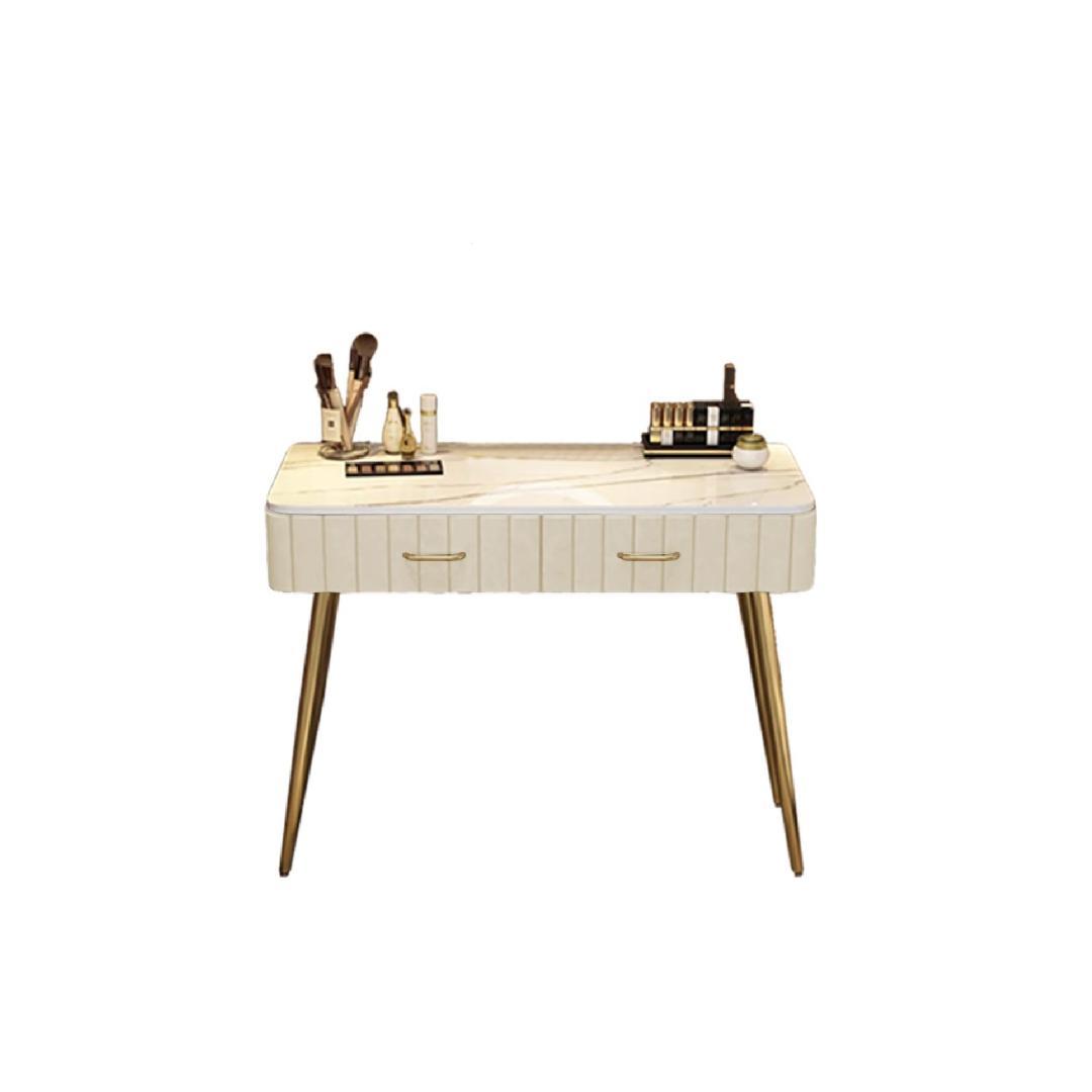 木製ドレッサー ベージュ 訳あり品　実物写真あり 108-80-15 デスクのみ