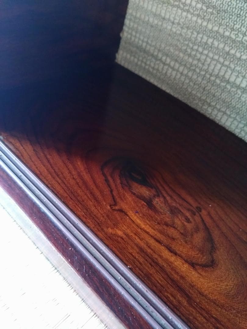 サイドボード　キャビネット　昭和レトロ　人形ケース　飾り棚　木製ガラスケース