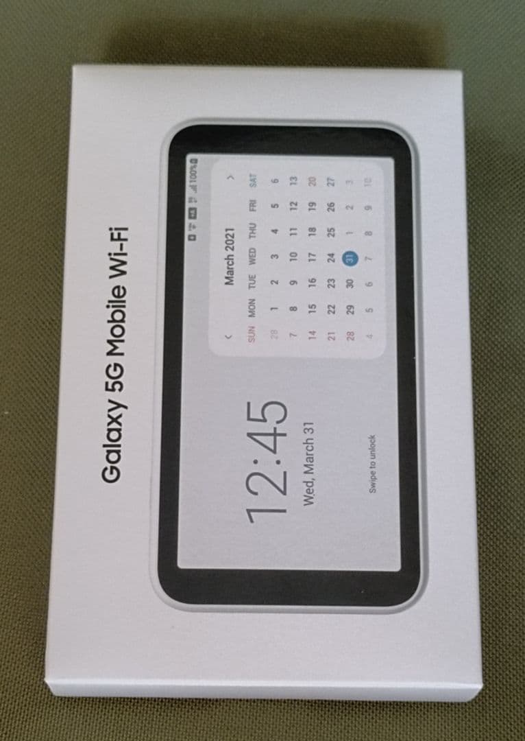 Galaxy 5G Mobile Wi-Fi 本体