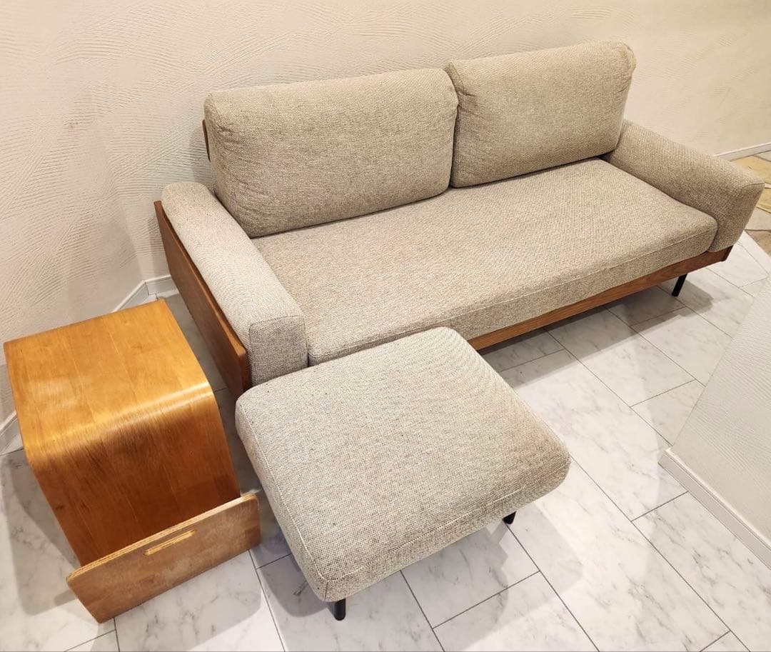 unicoウニコ TREL(トレル)カバーリングソファ 3点セット