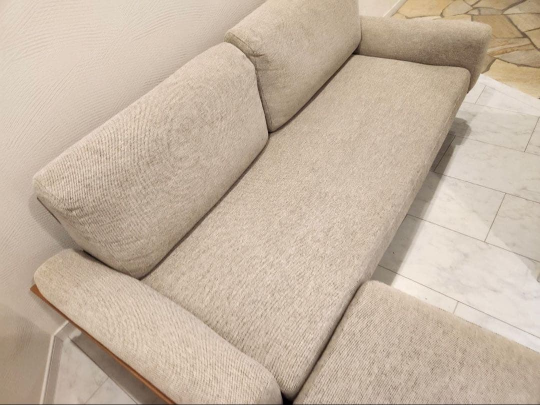 unicoウニコ TREL(トレル)カバーリングソファ 3点セット