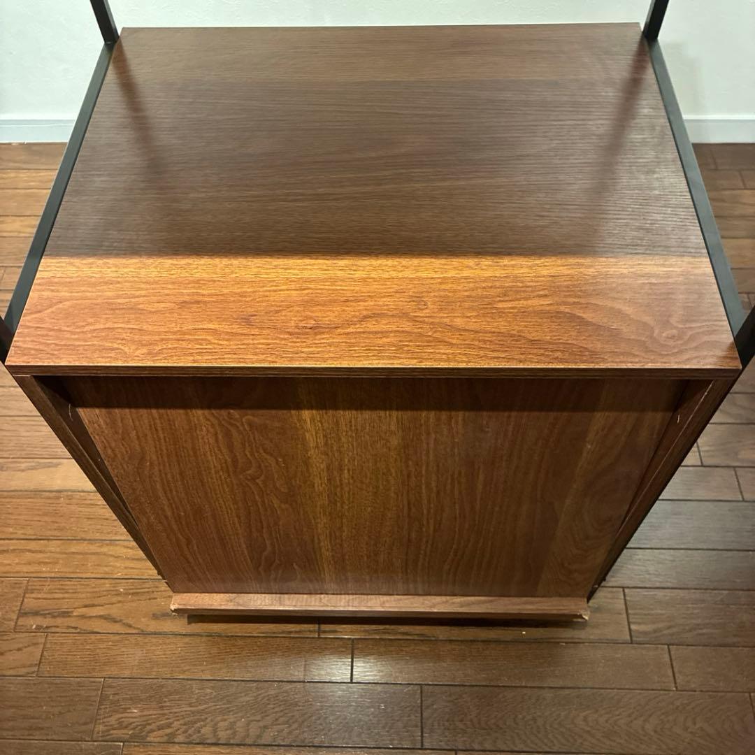 猫用トイレ　収納ラック　スリムタイプ　木目　シンプル　トイレ　キャットラック　棚