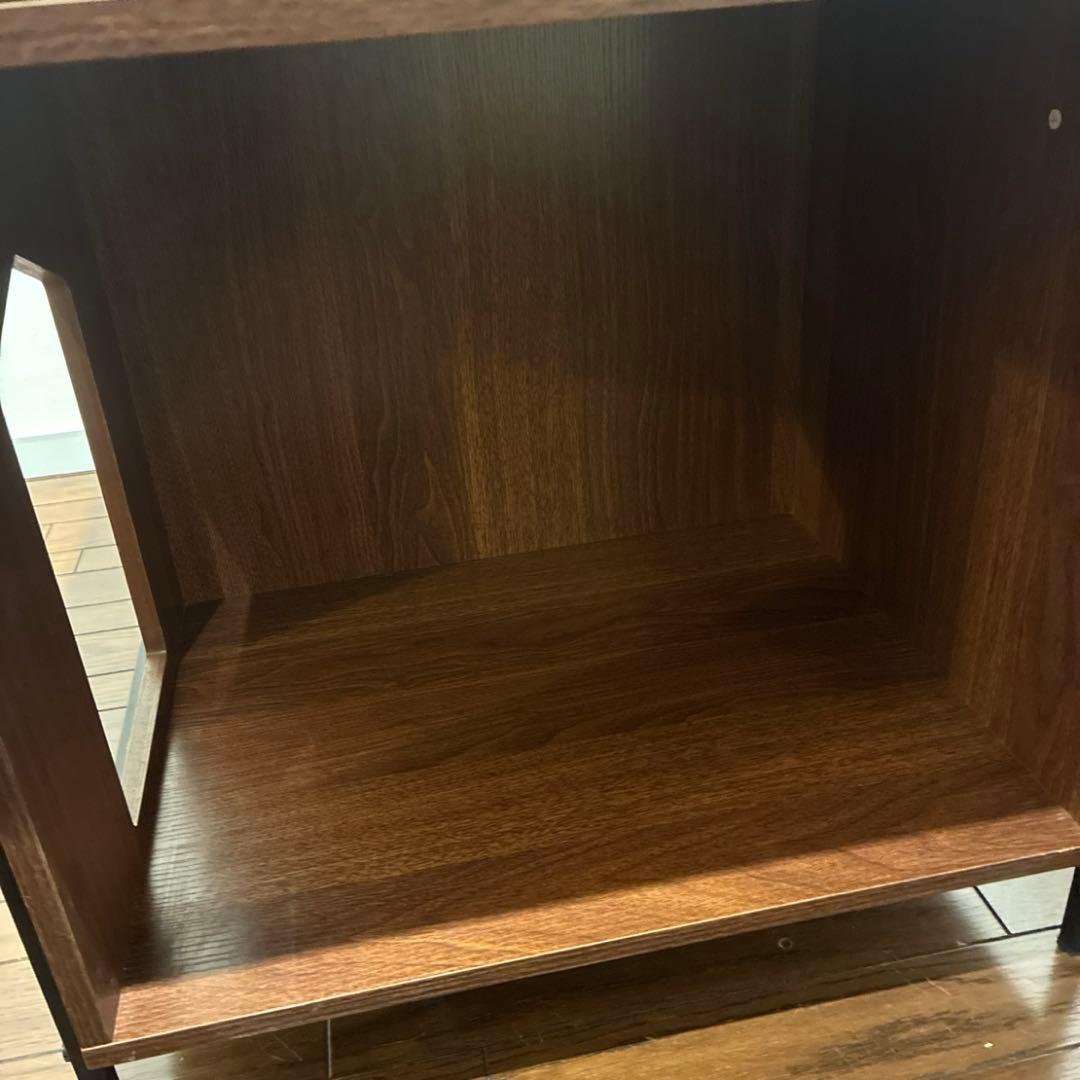 猫用トイレ　収納ラック　スリムタイプ　木目　シンプル　トイレ　キャットラック　棚