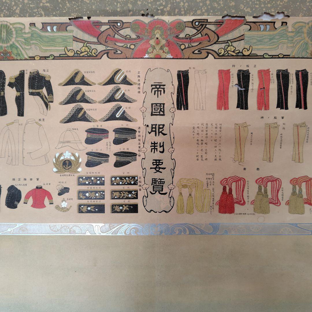 [ 帝国服制要覧 ] ( 掛軸 )