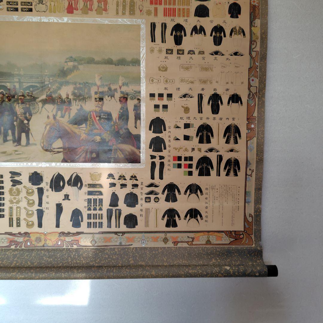 [ 帝国服制要覧 ] ( 掛軸 )