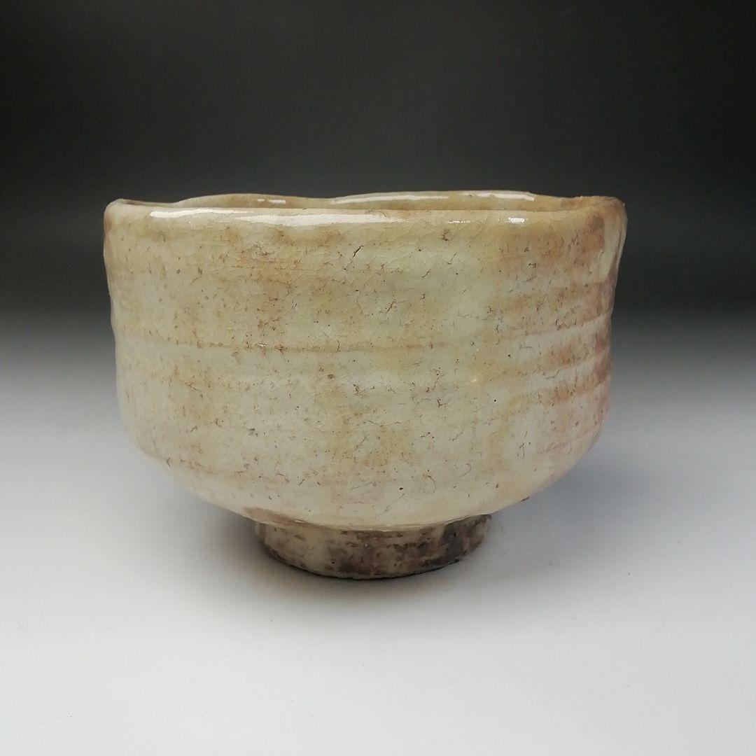 Ｔ２０３　茶碗　『萩茶碗』『天龍窯　服部要萩造』　共箱　抹茶碗　茶道具