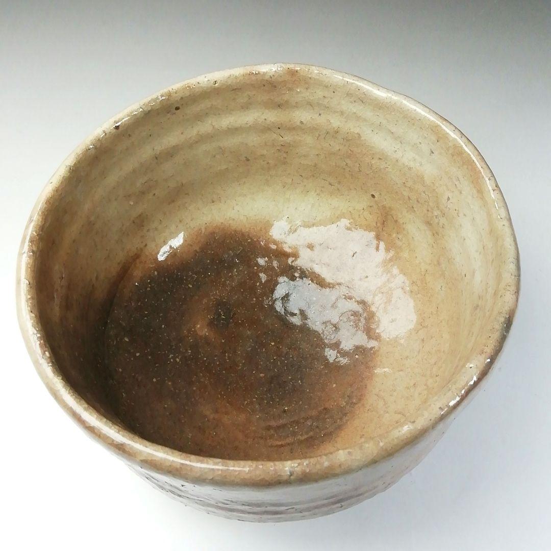 Ｔ２０３　茶碗　『萩茶碗』『天龍窯　服部要萩造』　共箱　抹茶碗　茶道具