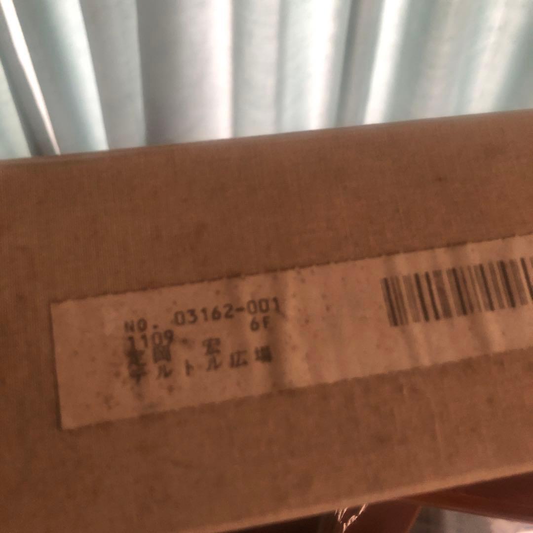 定岡宏『パリテアトル広場』油彩 額装付タトウ箱付