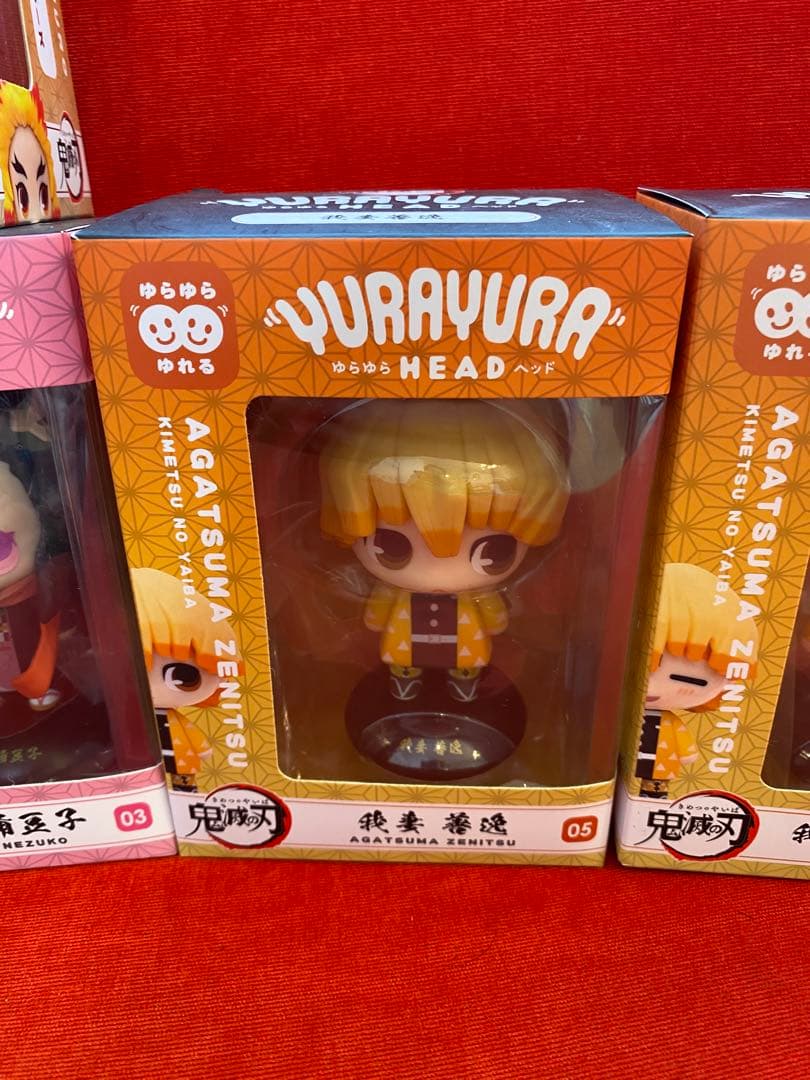 鬼滅の刃　YURAYURA HEAD ゆらゆらヘッド　8点セット　新品未開封