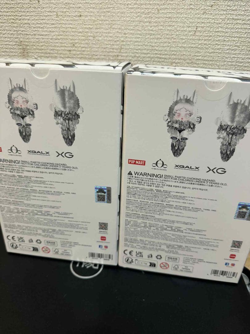 SkullPanda x XG ぬいぐるみパンダント(日本限定) 2set