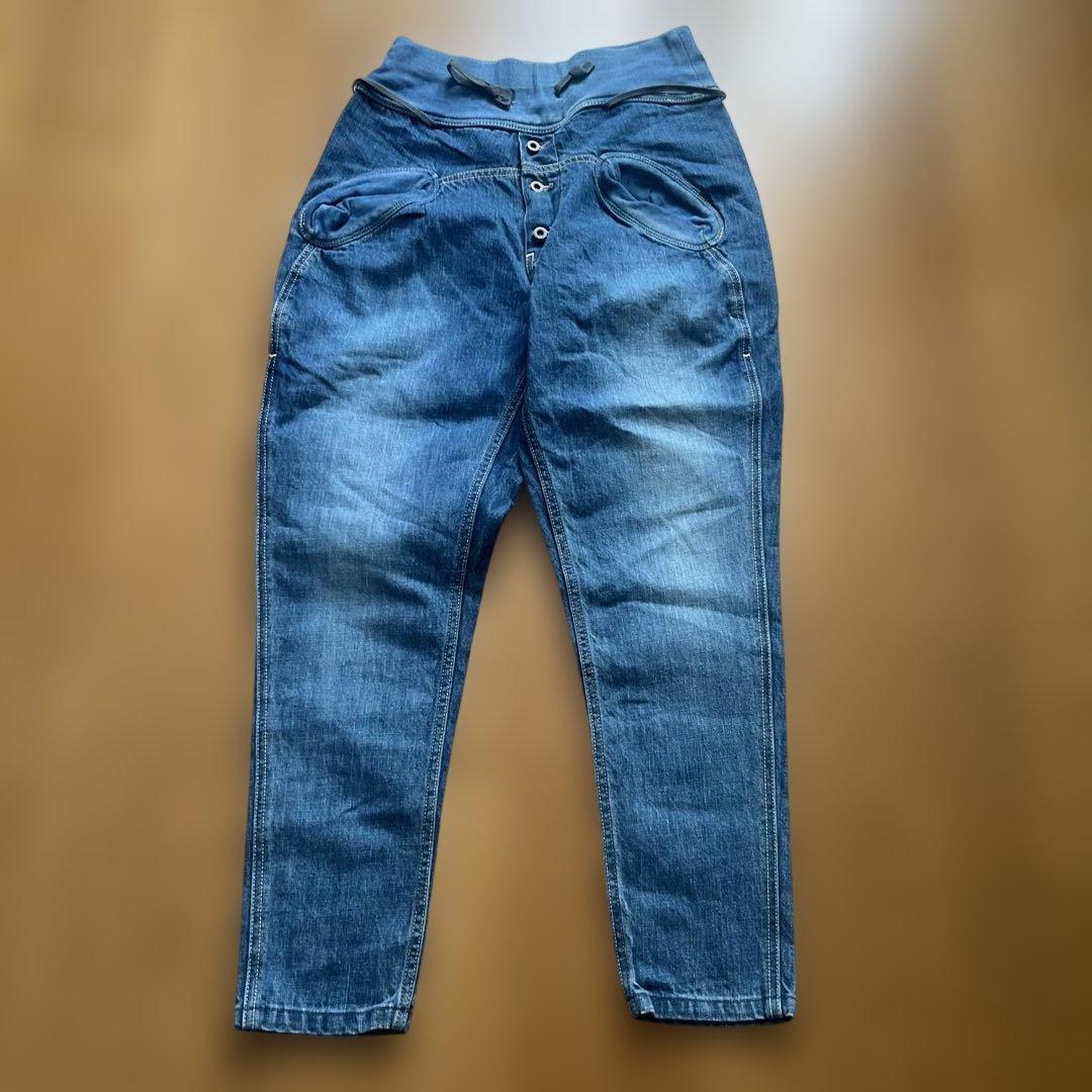 【未使用】Kapital　インディゴデニム　サルエルヌーベルパンツ③