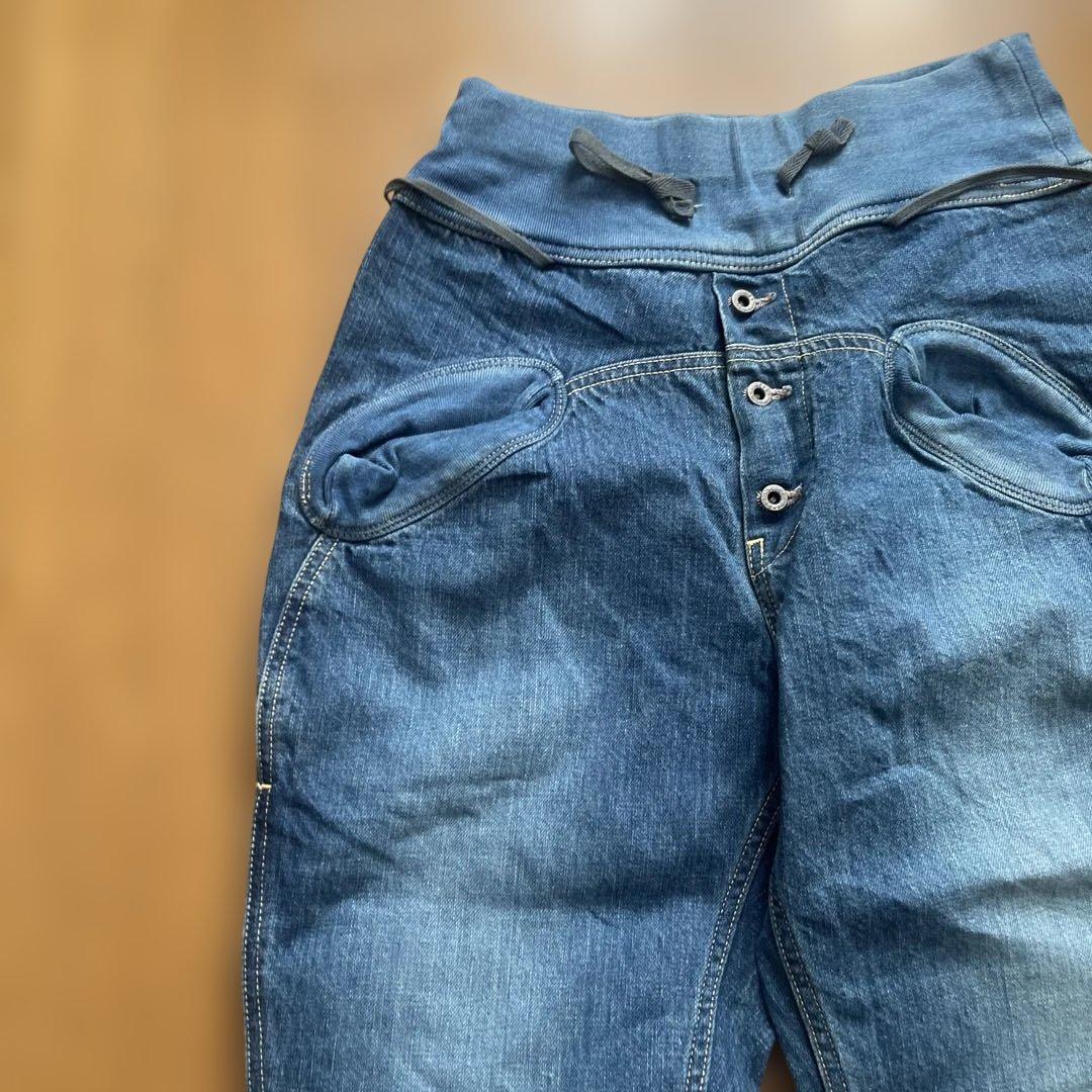 【未使用】Kapital　インディゴデニム　サルエルヌーベルパンツ③