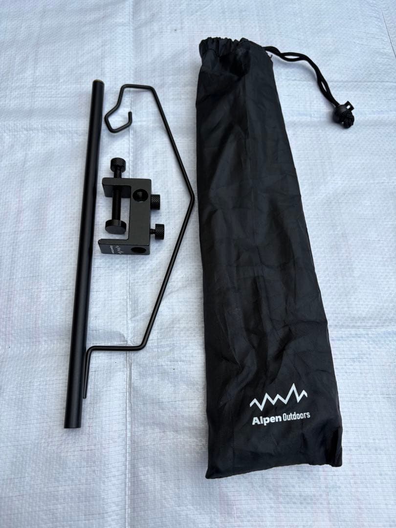 アルペンアウトドアーズ　アルミユニットテーブル110 ランタンハンガー付