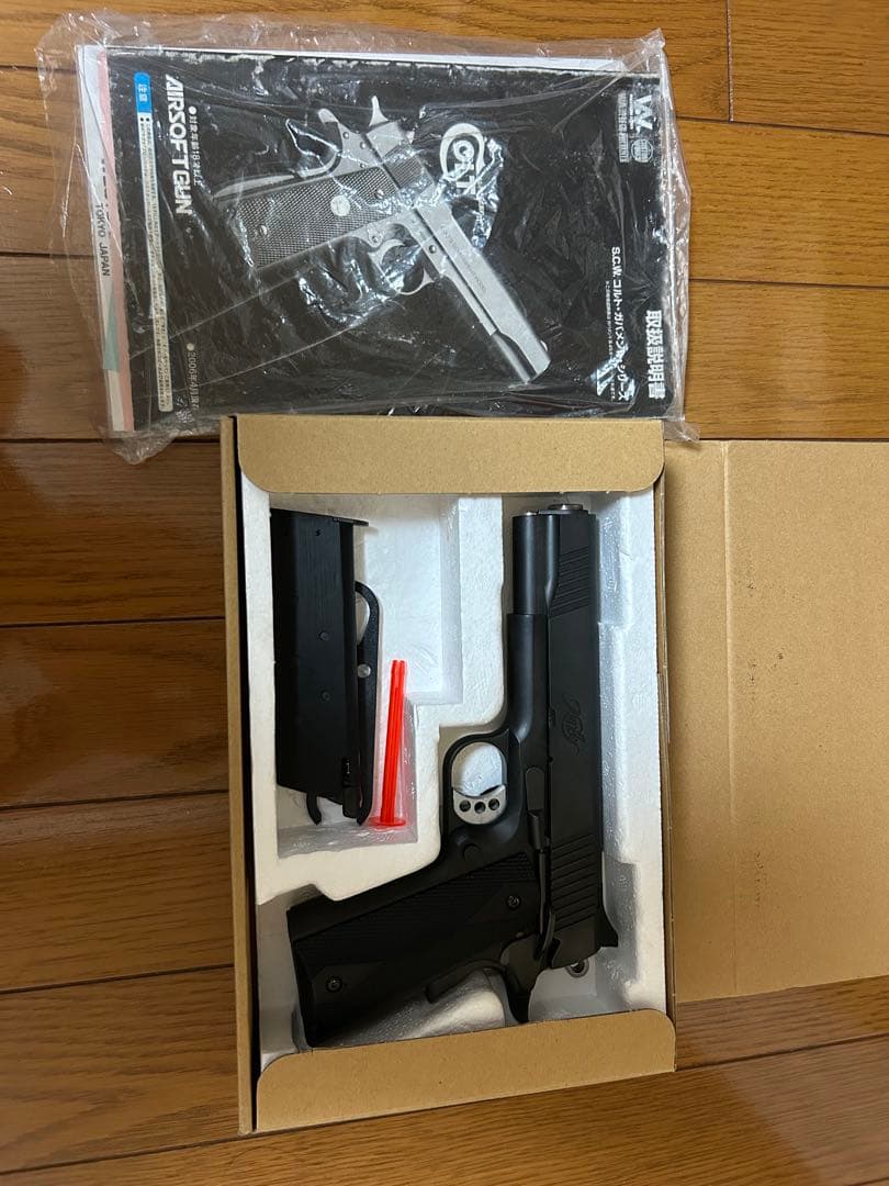 WA(ウエスタンアームズ)「キンバーLAPD SIS CUSTOM 」ガスガン