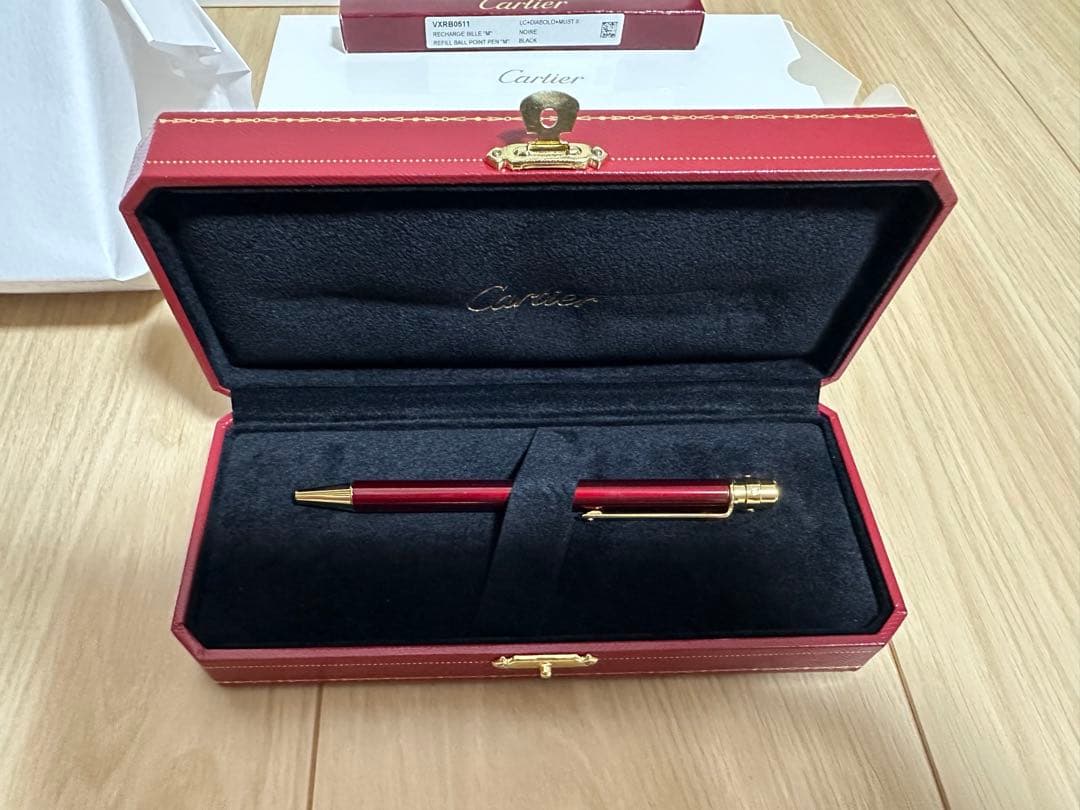 ☆週末値下げ☆【新品未使用】カルティエ ボールペン ボルドー