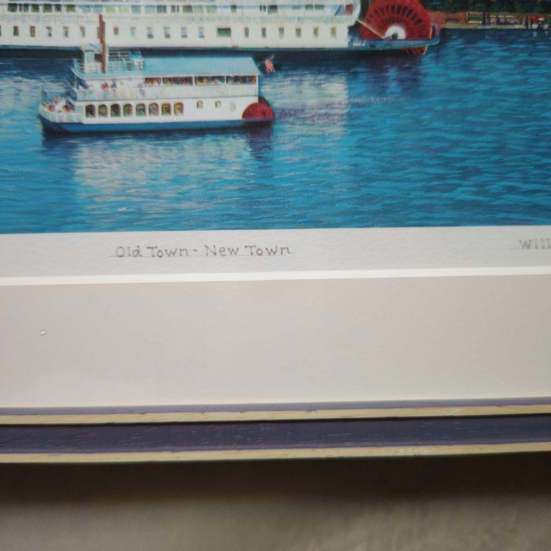 絵画 シルクスクリーン版画 額装品