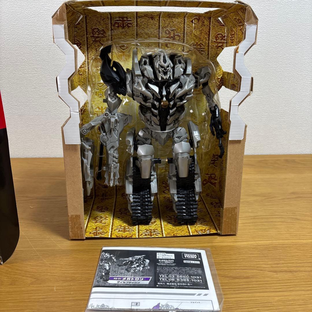 美品　ほぼ未使用　トランスフォーマー　RD-01メガトロン