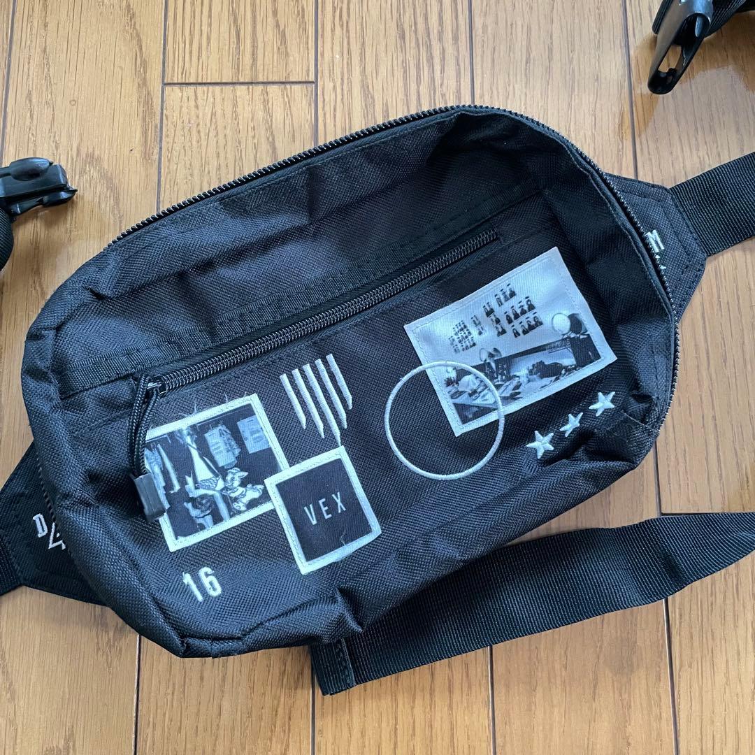 theGazettE ライブ グッズ ボディバッグ ウエストバッグ DOGMA