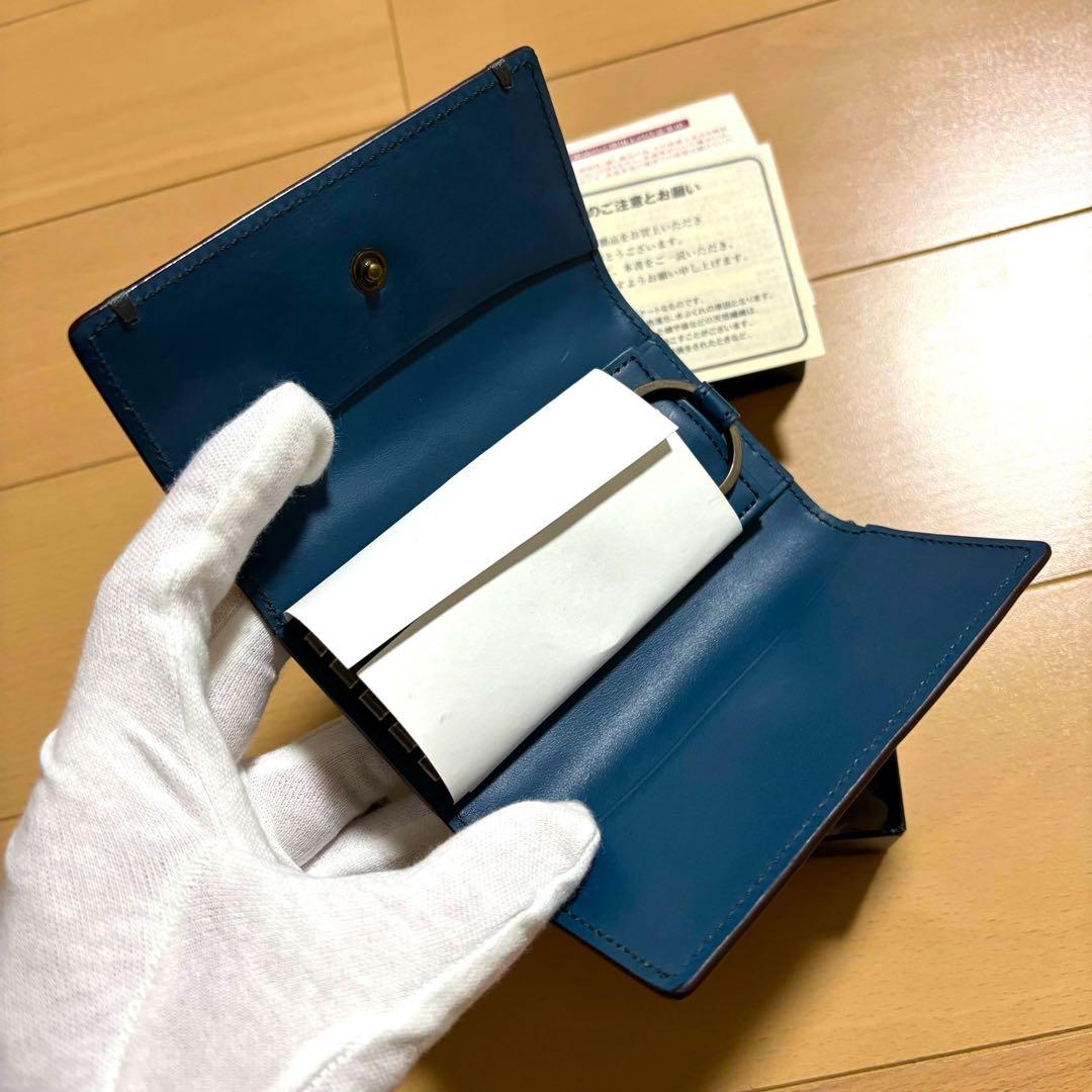 Paul Smith 新品未使用品　コードバン　キーケース　ブラウンカラー　黒