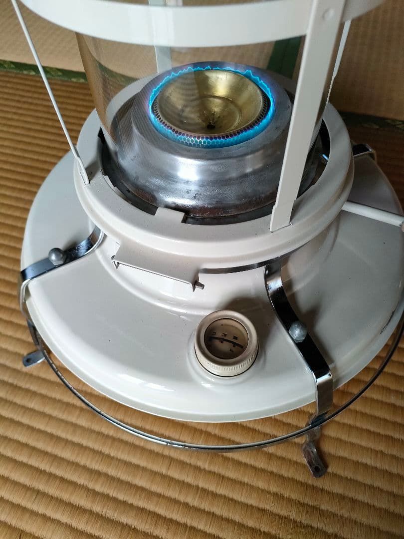 週末値下　アラジン　石油ストーブ　ガラスチムニー　昭和　レトロ